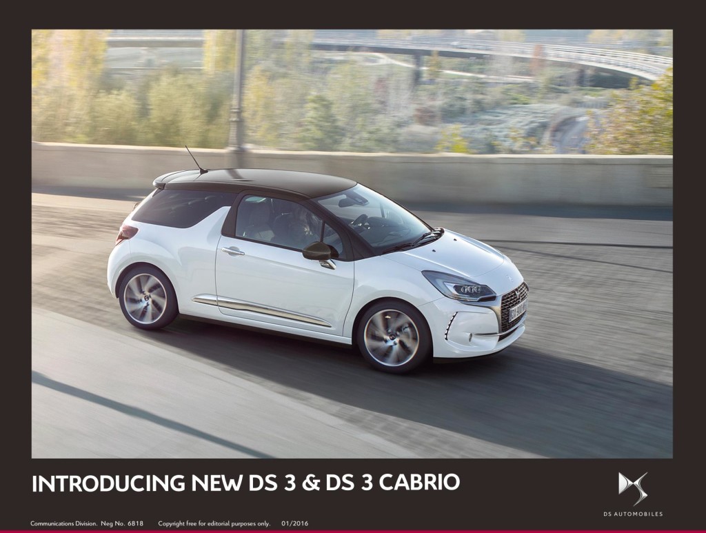 New DS 3 Cabrio