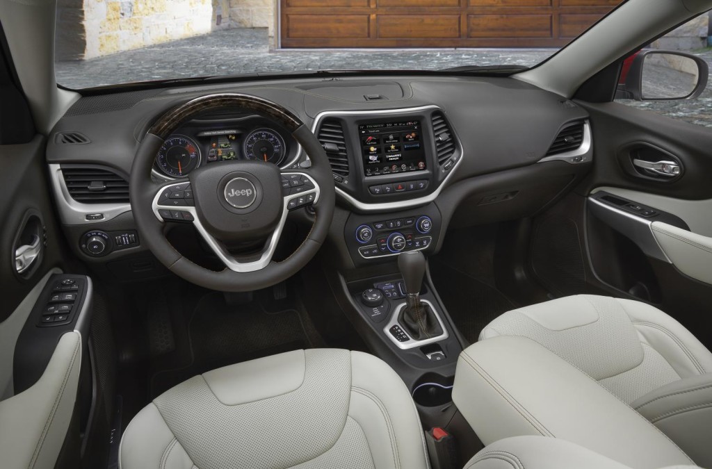 Jeep Cherokee Overland Edition Interior Cabin