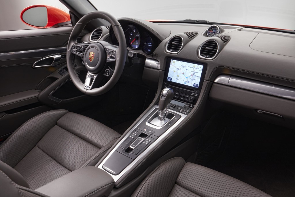 Porsche 718 Boxster Interior Cabin